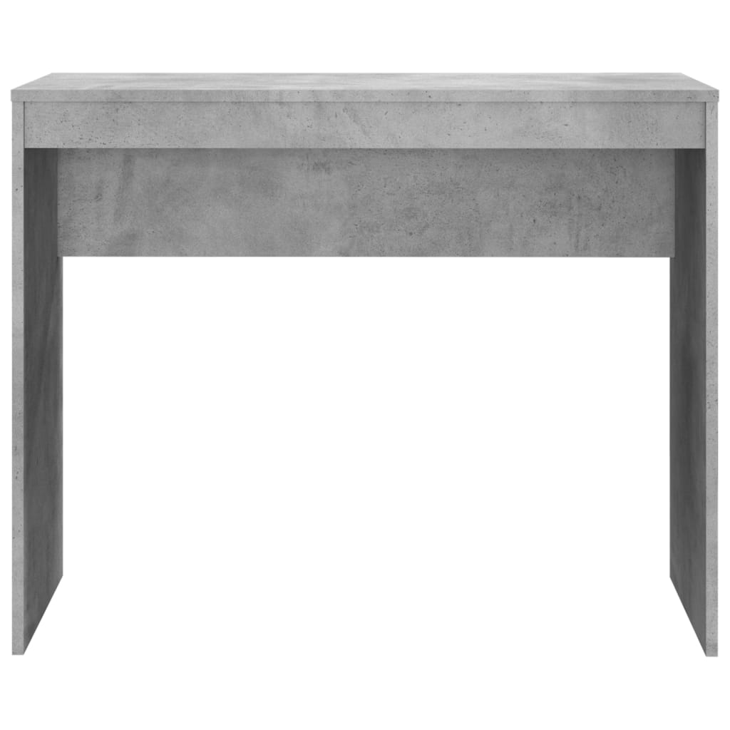 vidaXL Birou, gri beton, 90x40x72 cm, lemn prelucrat