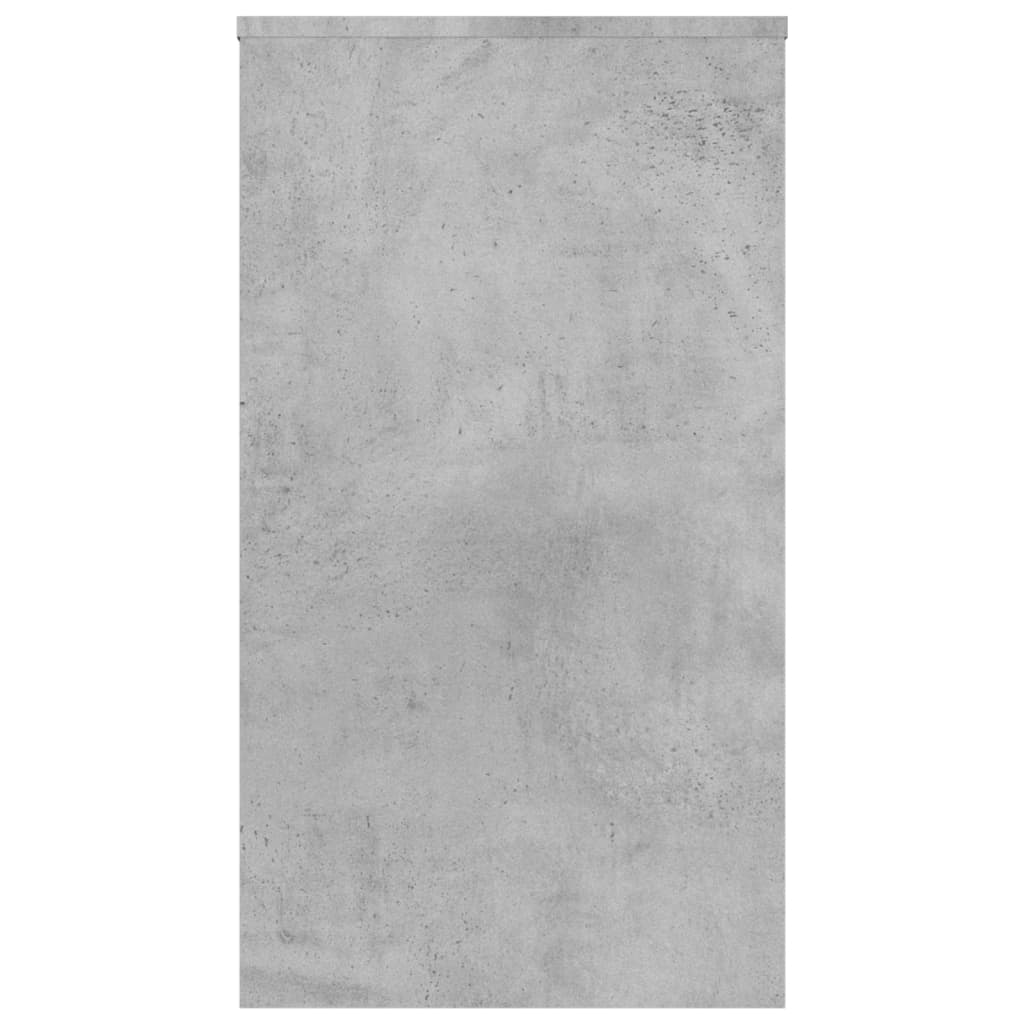 vidaXL Birou, gri beton, 90x40x72 cm, lemn prelucrat