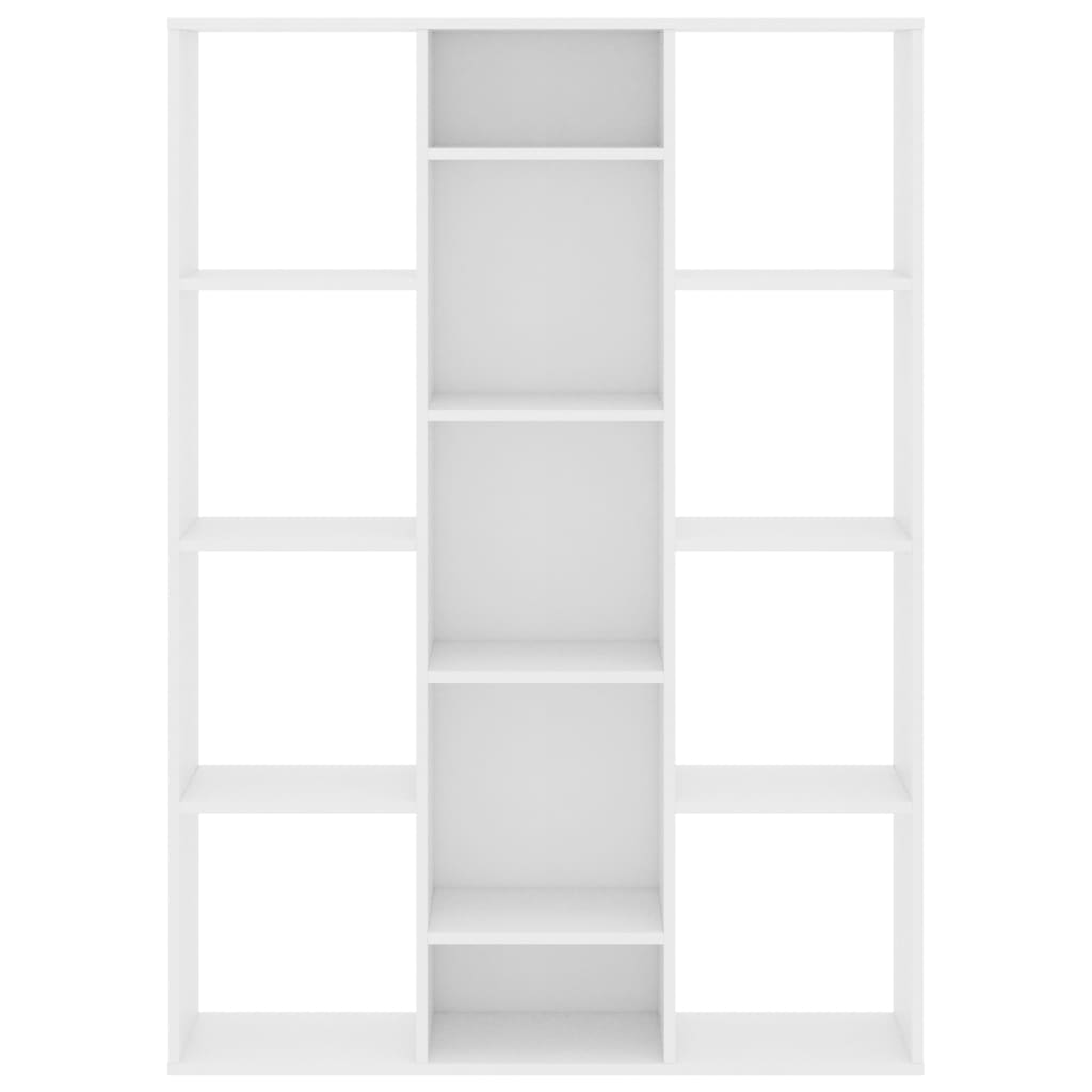 vidaXL Separator cameră/Bibliotecă, alb, 100x24x140 cm, lemn prelucrat vidaXL Separator cameră/Bibliotecă, alb, 100x24x140 cm, lemn prelucrat