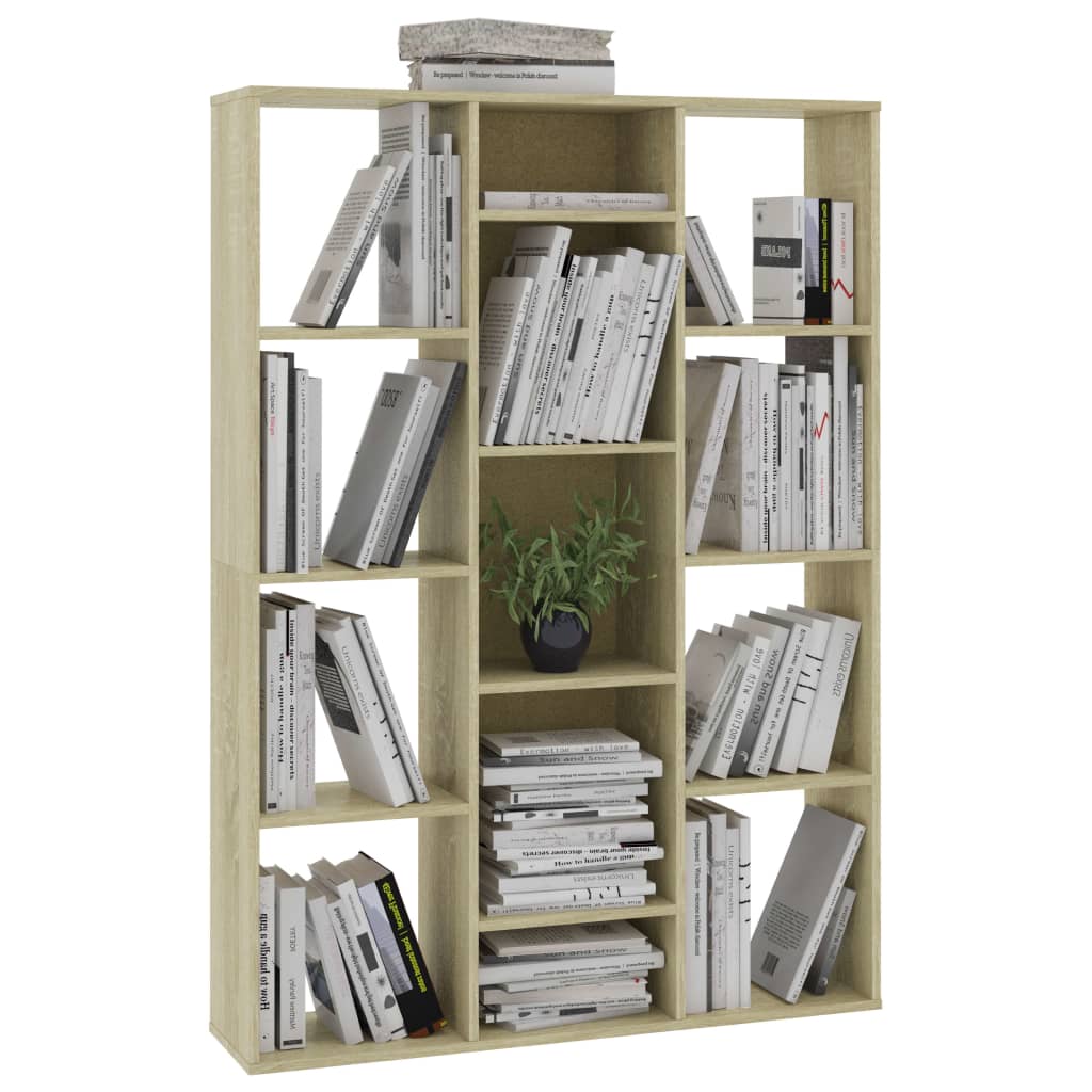 vidaXL Separator /Bibliotecă stejar sonoma 100x24x140cm lemn prelucrat vidaXL Separator /Bibliotecă stejar sonoma 100x24x140cm lemn prelucrat