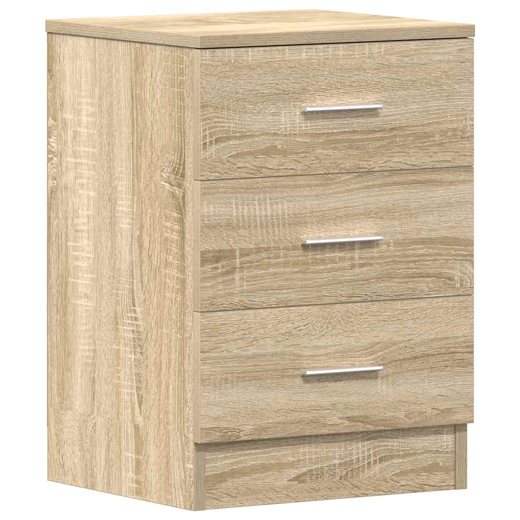vidaXL Noptieră, stejar sonoma, 38x35x56 cm, lemn prelucrat vidaXL Noptieră, stejar sonoma, 38x35x56 cm, lemn prelucrat