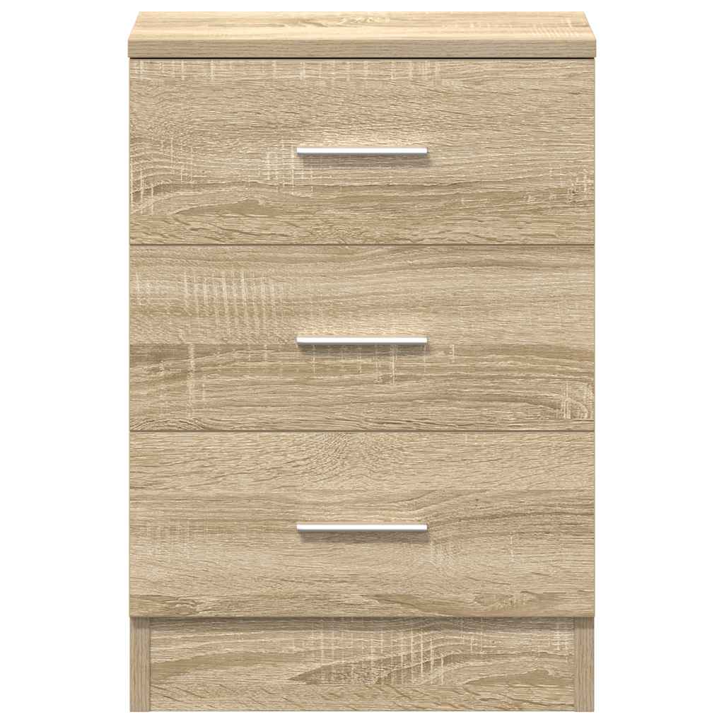 vidaXL Noptieră, stejar sonoma, 38x35x56 cm, lemn prelucrat vidaXL Noptieră, stejar sonoma, 38x35x56 cm, lemn prelucrat