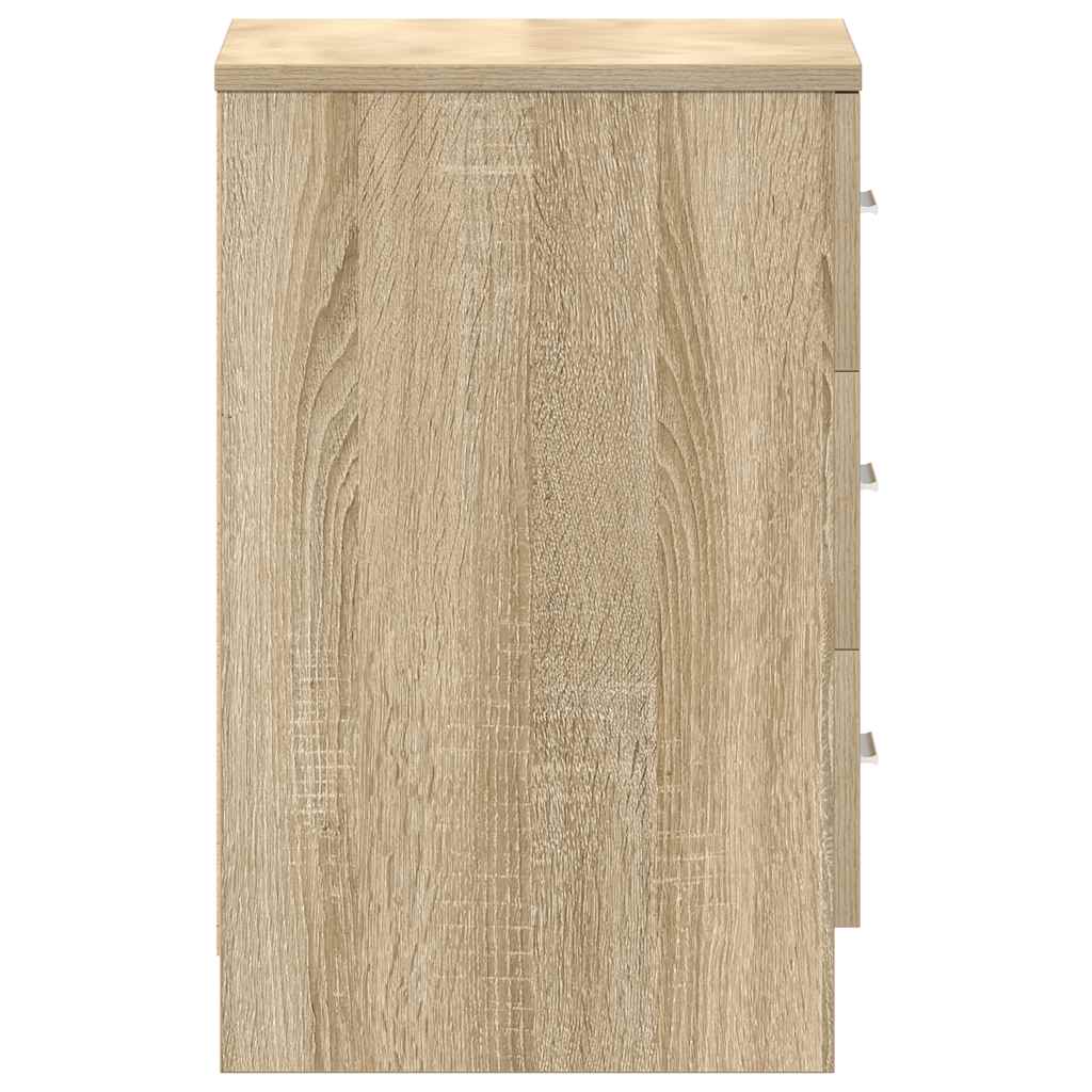 vidaXL Noptieră, stejar sonoma, 38x35x56 cm, lemn prelucrat vidaXL Noptieră, stejar sonoma, 38x35x56 cm, lemn prelucrat