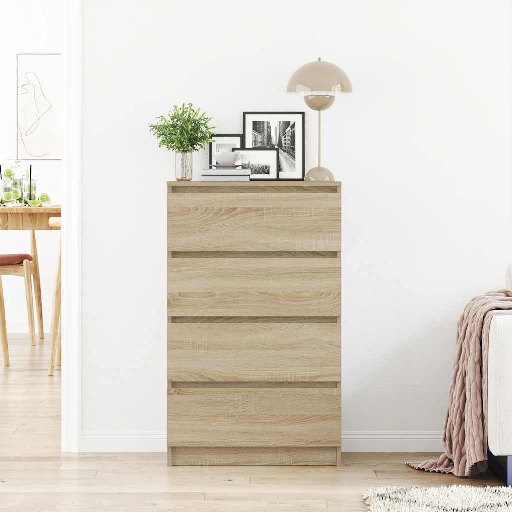 vidaXL Dulap, stejar sonoma, 60x35x98,5 cm, lemn prelucrat vidaXL Dulap, stejar sonoma, 60x35x98,5 cm, lemn prelucrat
