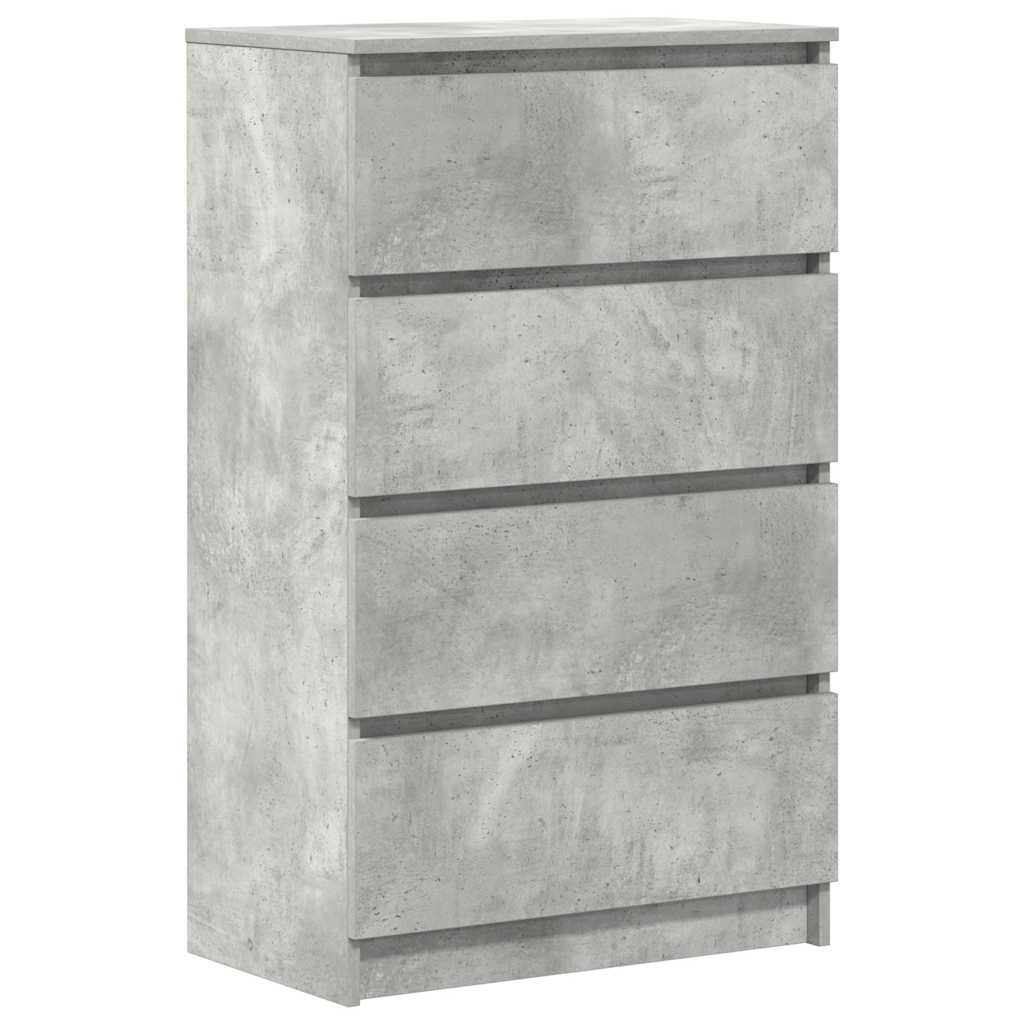 vidaXL Dulap, gri beton, 60x35x98,5 cm, lemn prelucrat vidaXL Dulap, gri beton, 60x35x98,5 cm, lemn prelucrat