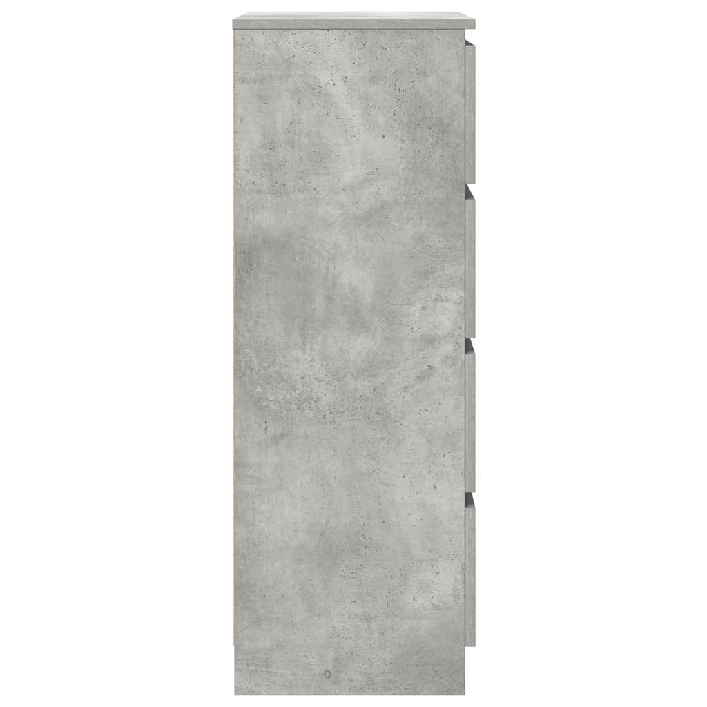 vidaXL Dulap, gri beton, 60x35x98,5 cm, lemn prelucrat vidaXL Dulap, gri beton, 60x35x98,5 cm, lemn prelucrat