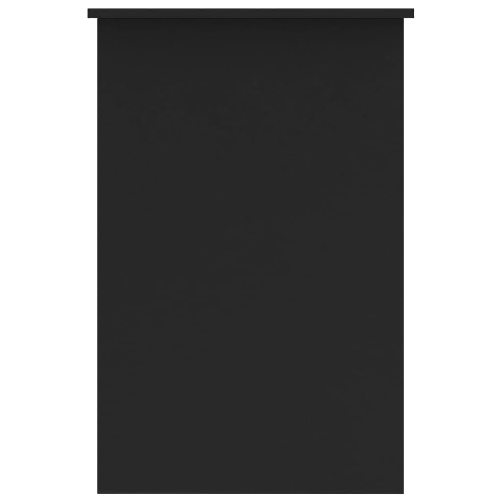 vidaXL Birou, negru, 100x50x76 cm, lemn prelucrat vidaXL Birou, negru, 100x50x76 cm, lemn prelucrat