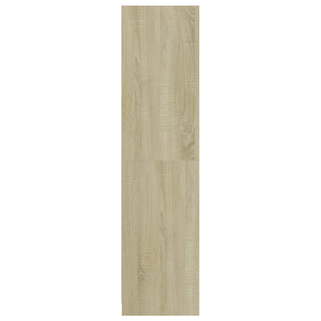 vidaXL Șifonier cu sertare stejar sonoma, 50x50x200 cm, lemn prelucrat