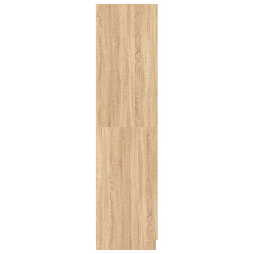 vidaXL Șifonier, culoare stejar sonoma, 90x52x200 cm, lemn prelucrat vidaXL Șifonier, culoare stejar sonoma, 90x52x200 cm, lemn prelucrat