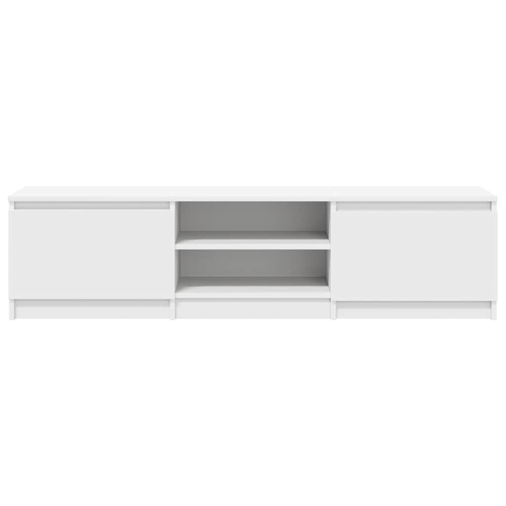 vidaXL Dulap TV, alb, 140x40x35,5 cm, lemn prelucrat vidaXL Dulap TV, alb, 140x40x35,5 cm, lemn prelucrat