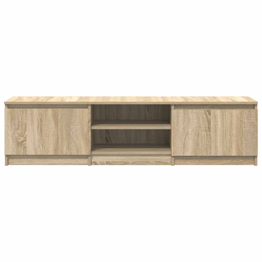 vidaXL Dulap TV, stejar sonoma, 140x40x35,5 cm, lemn prelucrat