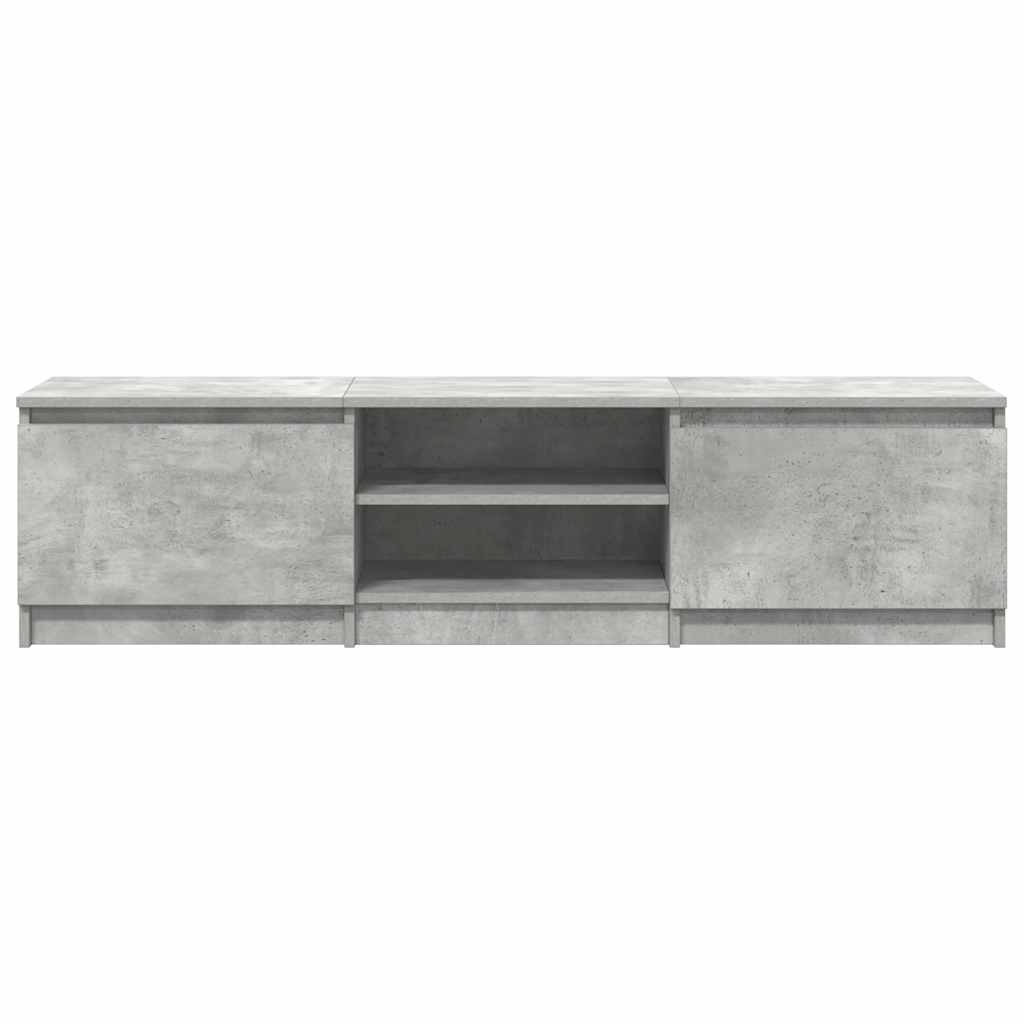 vidaXL Dulap TV, gri beton, 140x40x35,5 cm, lemn prelucrat