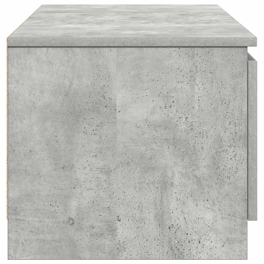vidaXL Dulap TV, gri beton, 140x40x35,5 cm, lemn prelucrat
