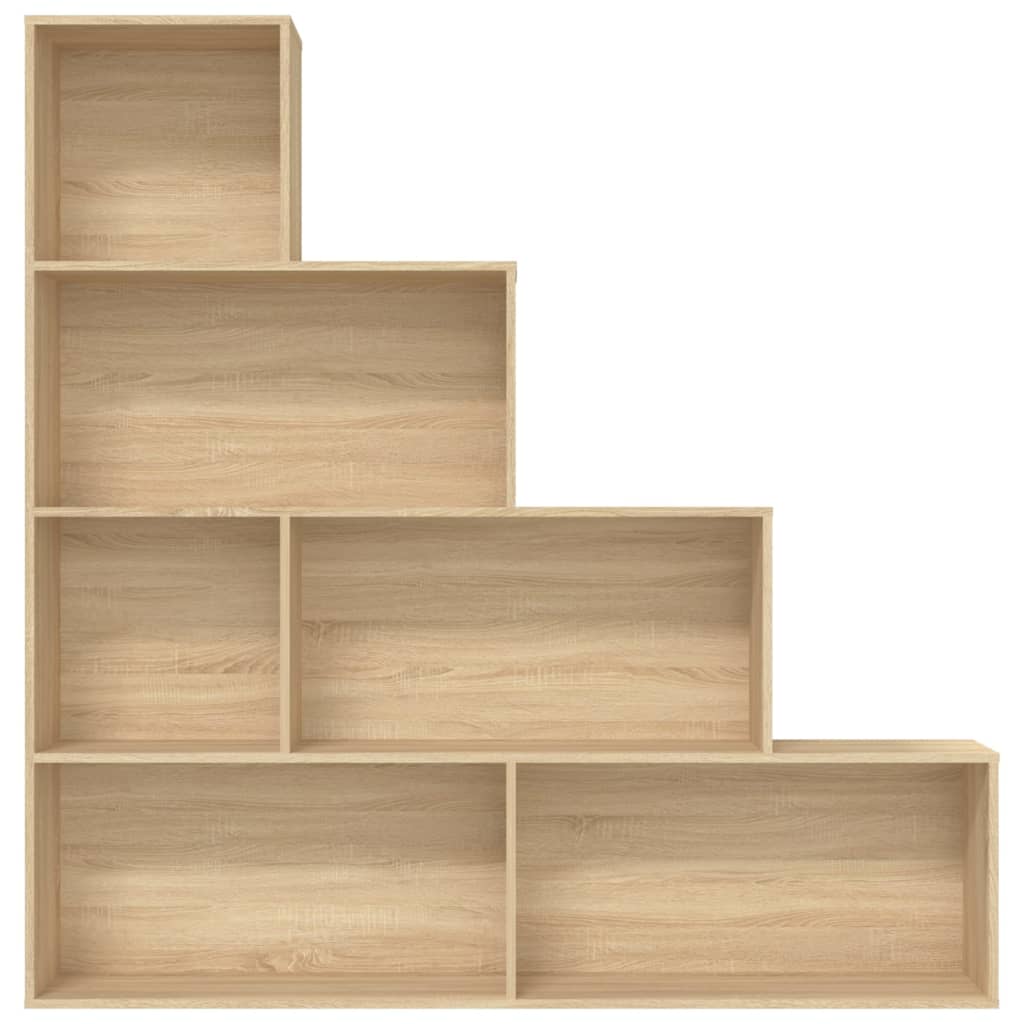 vidaXL Bibliotecă/Separator stejar sonoma 155x24x160 cm lemn prelucrat vidaXL Bibliotecă/Separator stejar sonoma 155x24x160 cm lemn prelucrat