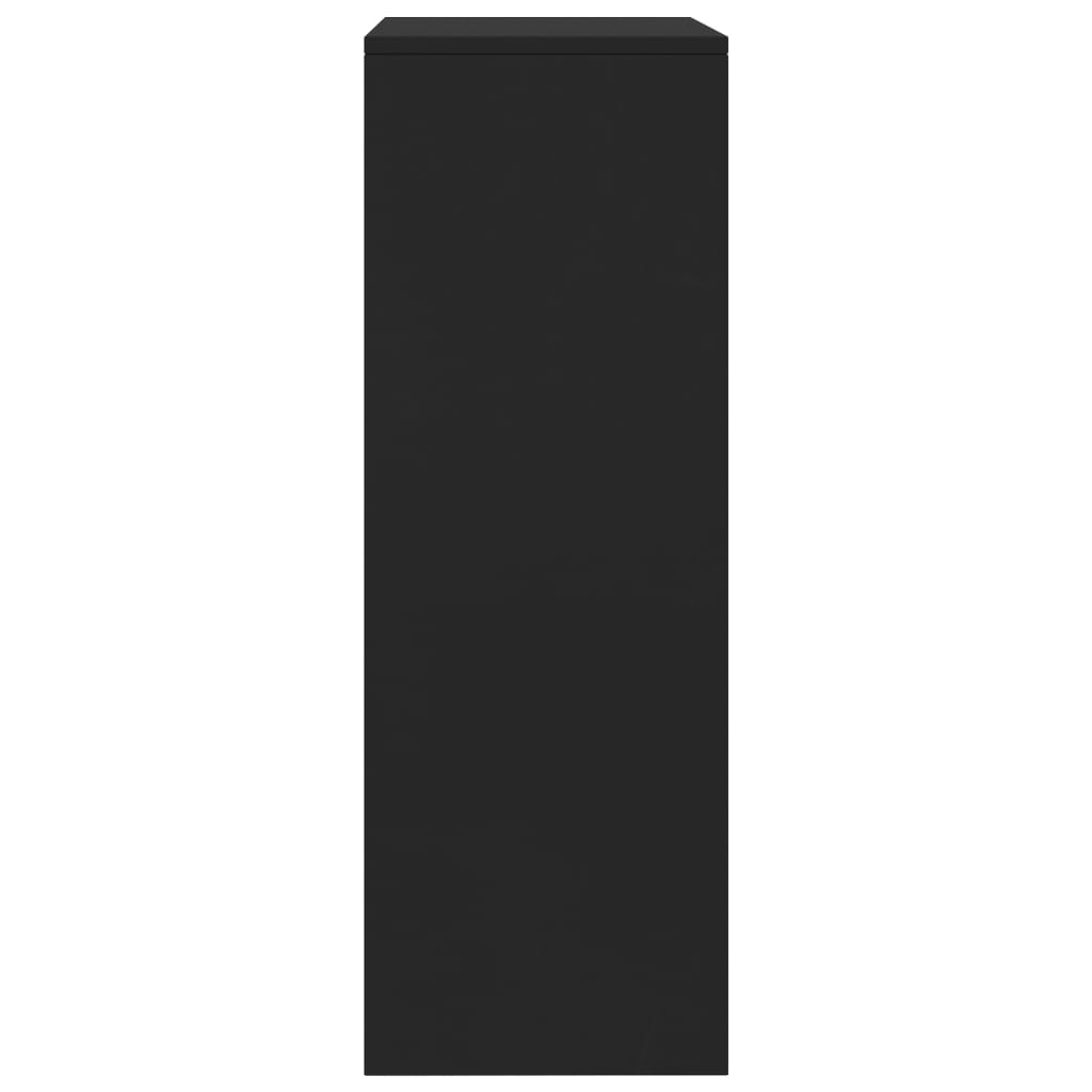 vidaXL Dulap cu 6 sertare, negru, 50x34x96 cm, lemn prelucrat vidaXL Dulap cu 6 sertare, negru, 50x34x96 cm, lemn prelucrat