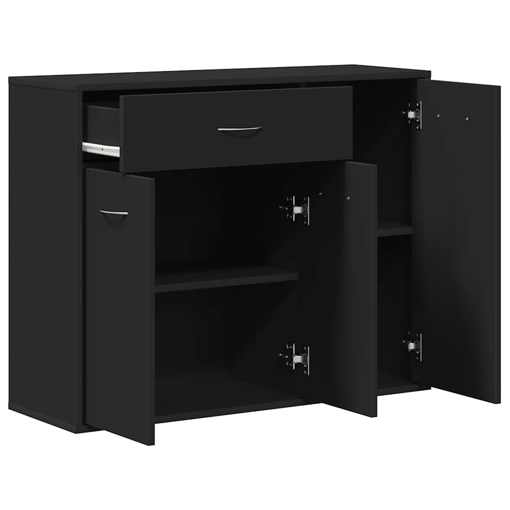 vidaXL Dulap, negru, 88 x 30 x 70 cm, lemn prelucrat