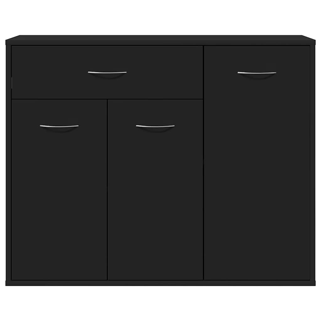 vidaXL Dulap, negru, 88 x 30 x 70 cm, lemn prelucrat