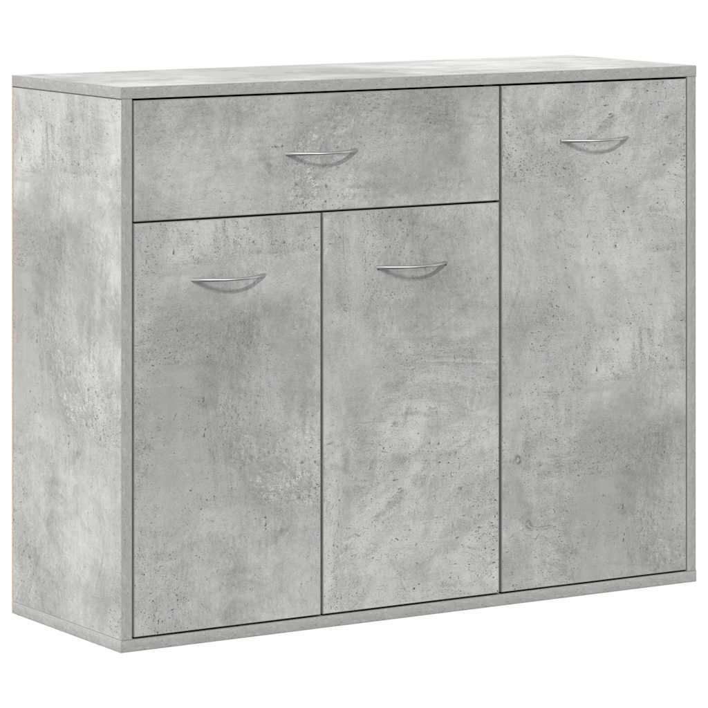 vidaXL Dulap, gri beton, 88 x 30 x 70 cm, lemn prelucrat