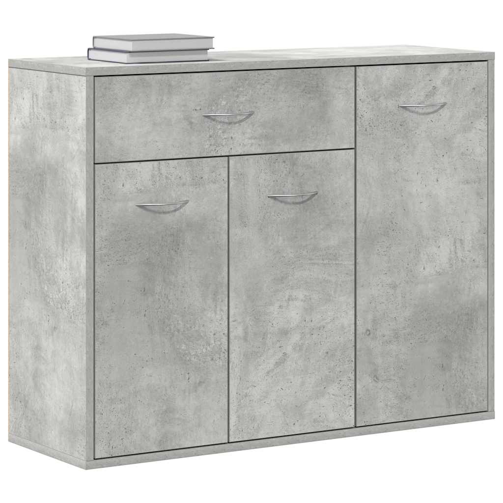 vidaXL Dulap, gri beton, 88 x 30 x 70 cm, lemn prelucrat