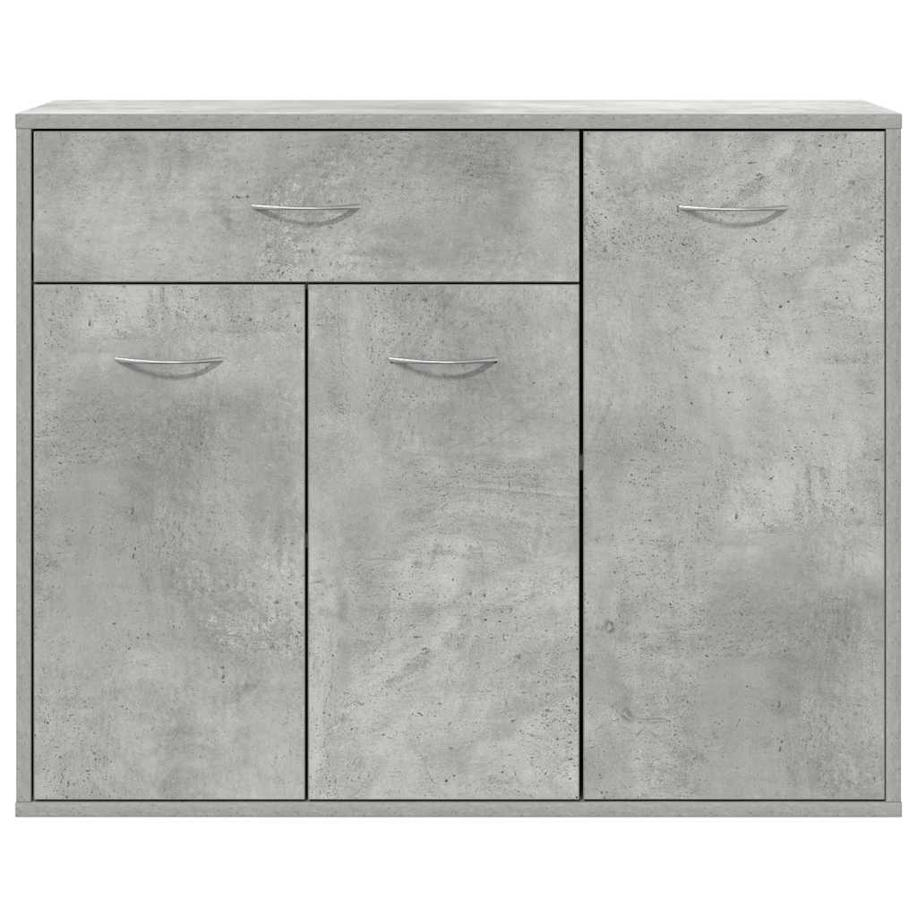 vidaXL Dulap, gri beton, 88 x 30 x 70 cm, lemn prelucrat