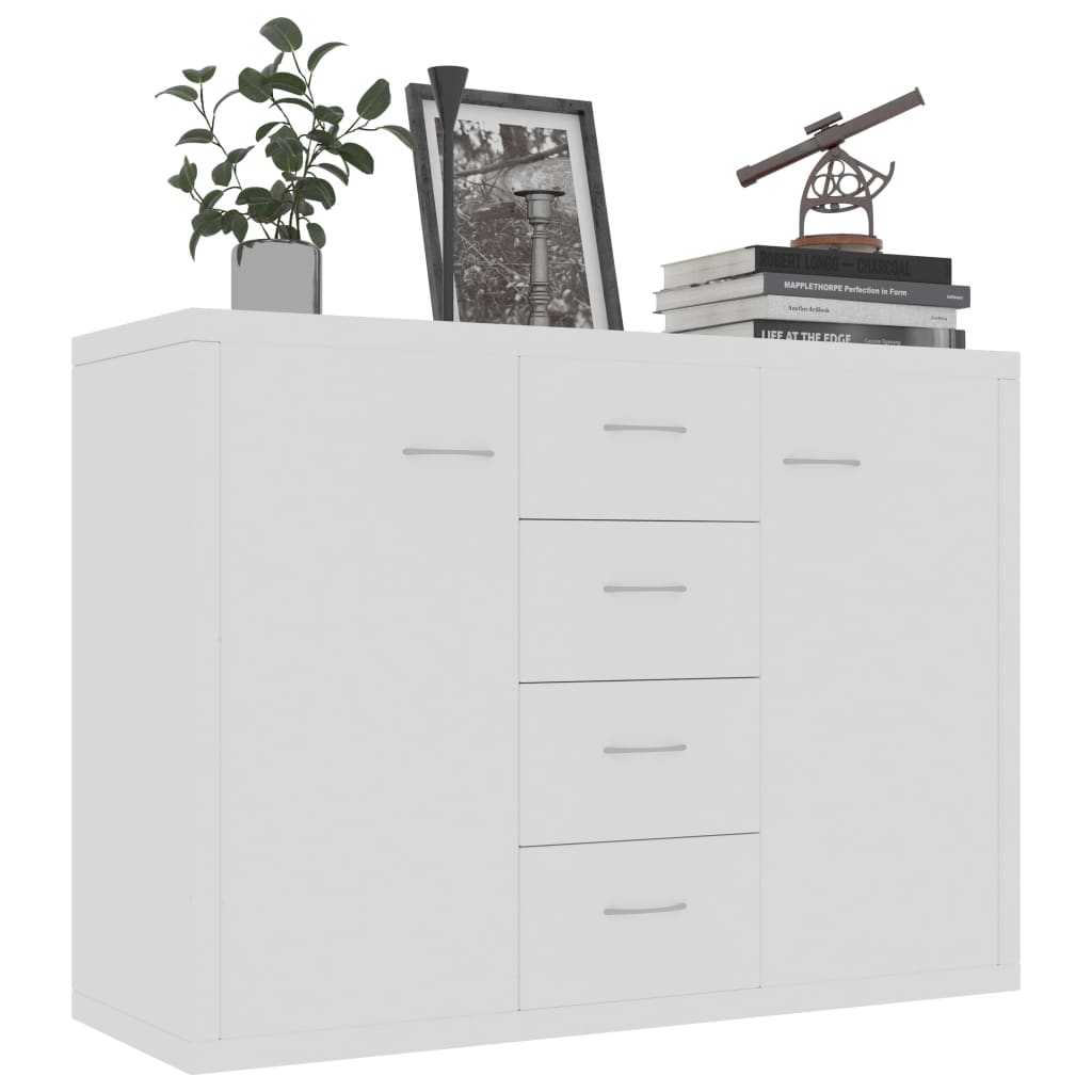 vidaXL Dulap, alb, 88 x 30 x 65 cm, lemn prelucrat