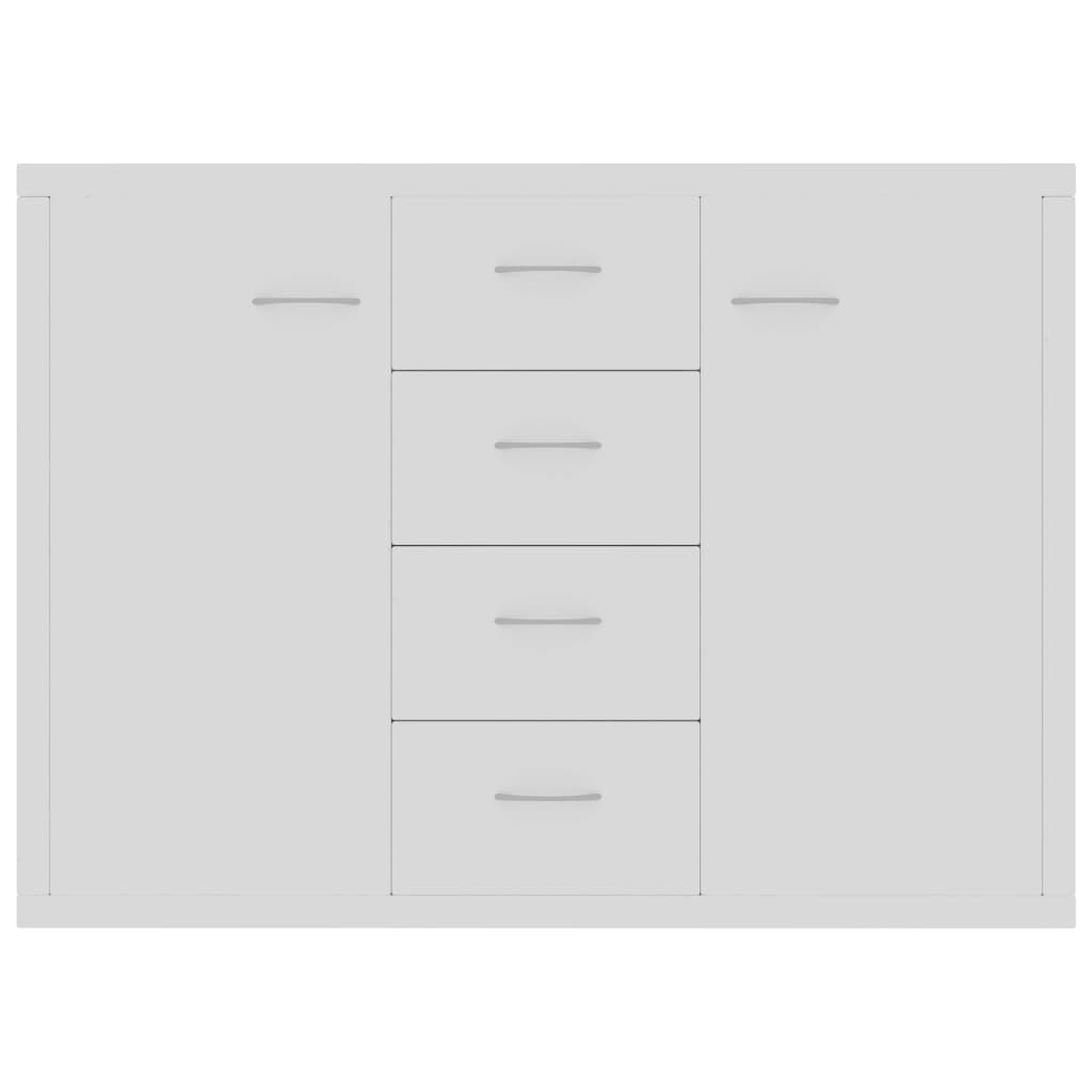 vidaXL Dulap, alb, 88 x 30 x 65 cm, lemn prelucrat