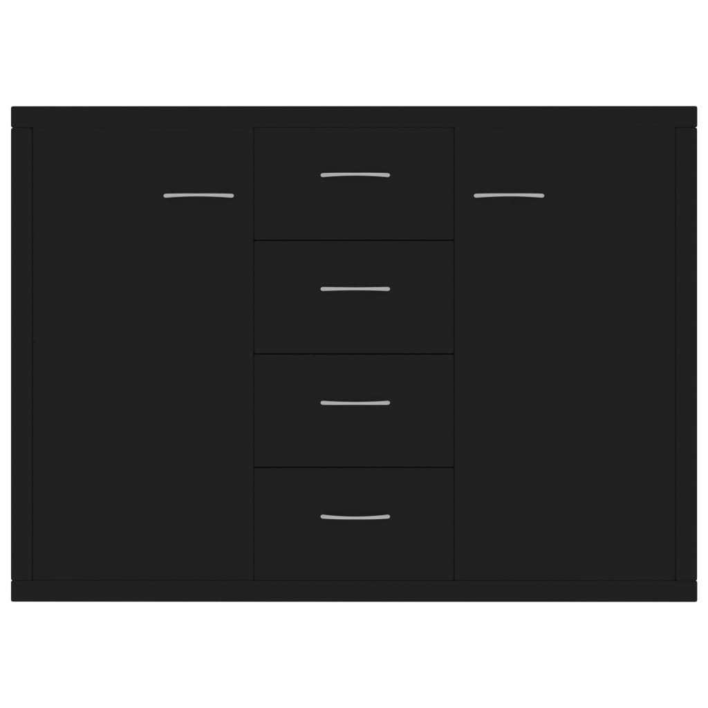 vidaXL Dulap, negru, 88 x 30 x 65 cm, lemn prelucrat