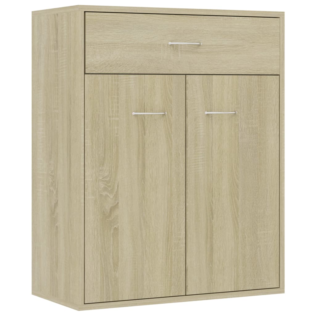 vidaXL Dulap, stejar Sonoma, 60 x 30 x 75 cm, lemn prelucrat