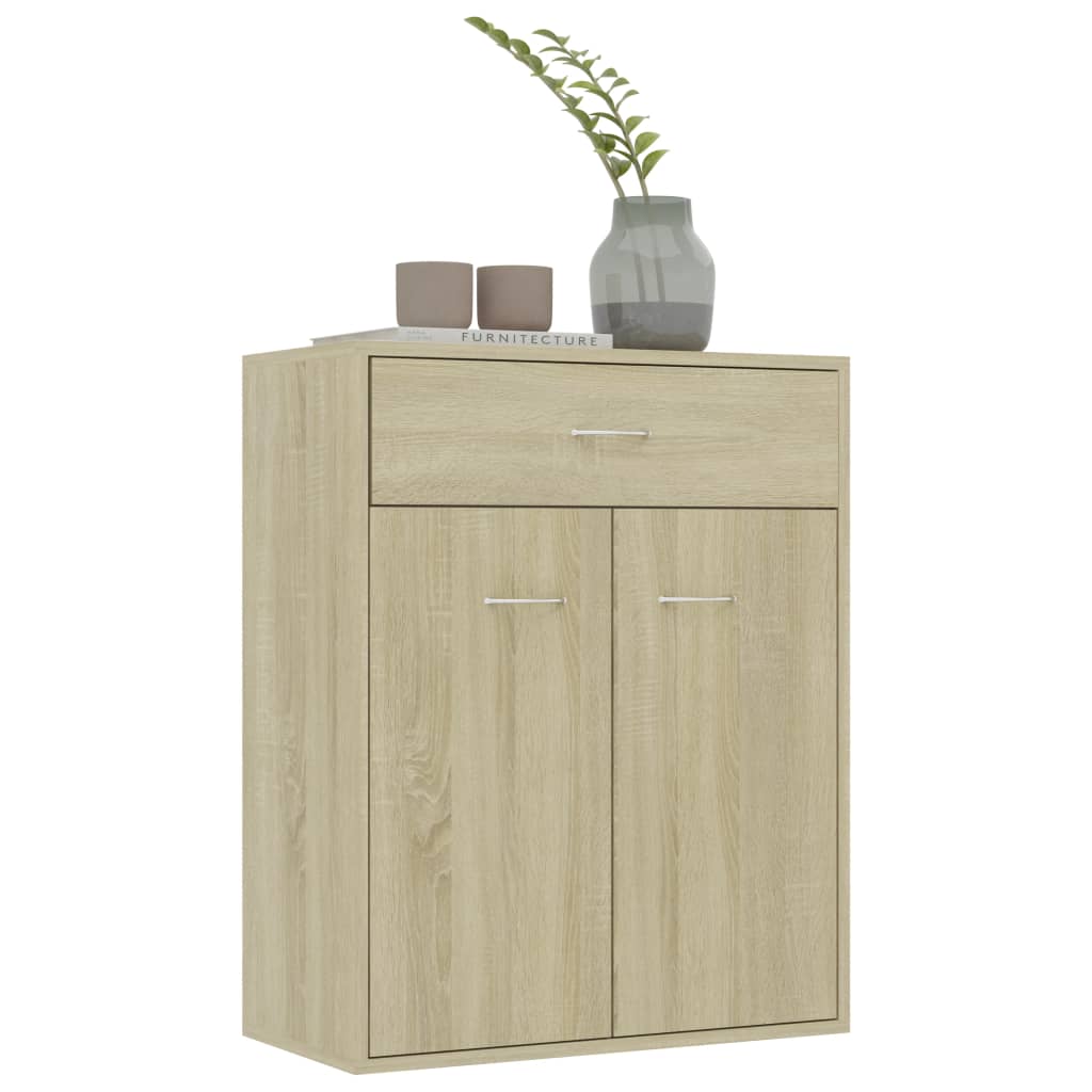 vidaXL Dulap, stejar Sonoma, 60 x 30 x 75 cm, lemn prelucrat