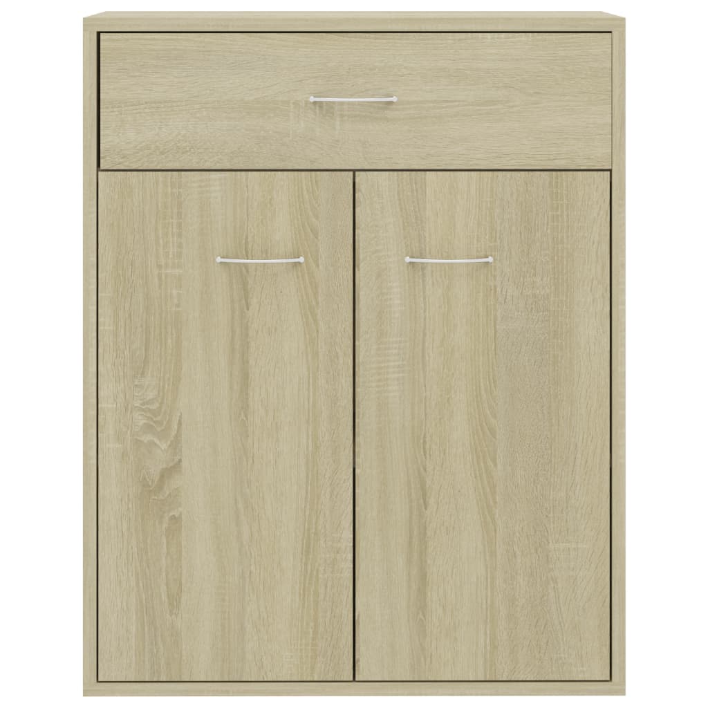 vidaXL Dulap, stejar Sonoma, 60 x 30 x 75 cm, lemn prelucrat