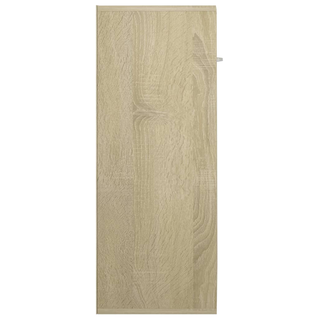 vidaXL Dulap, stejar Sonoma, 60 x 30 x 75 cm, lemn prelucrat