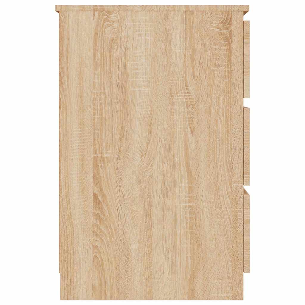 vidaXL Birou de scris, stejar sonoma, 140x50x77 cm, lemn prelucrat