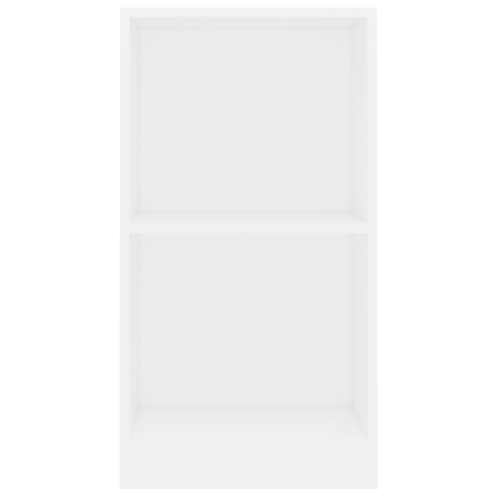 vidaXL Bibliotecă, alb, 40x24x75 cm, lemn prelucrat vidaXL Bibliotecă, alb, 40x24x75 cm, lemn prelucrat