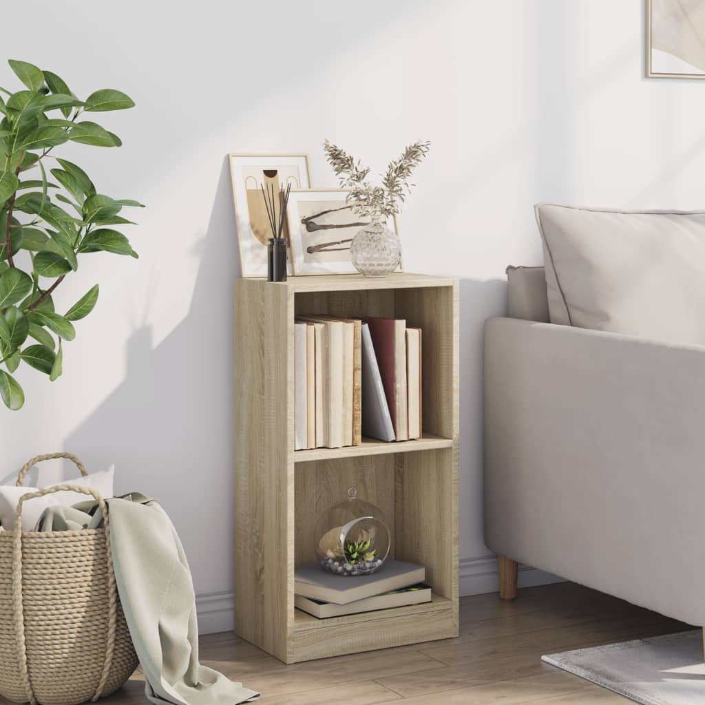 vidaXL Bibliotecă, stejar Sonoma, 40 x 24 x 75 cm, PAL vidaXL Bibliotecă, stejar Sonoma, 40 x 24 x 75 cm, PAL