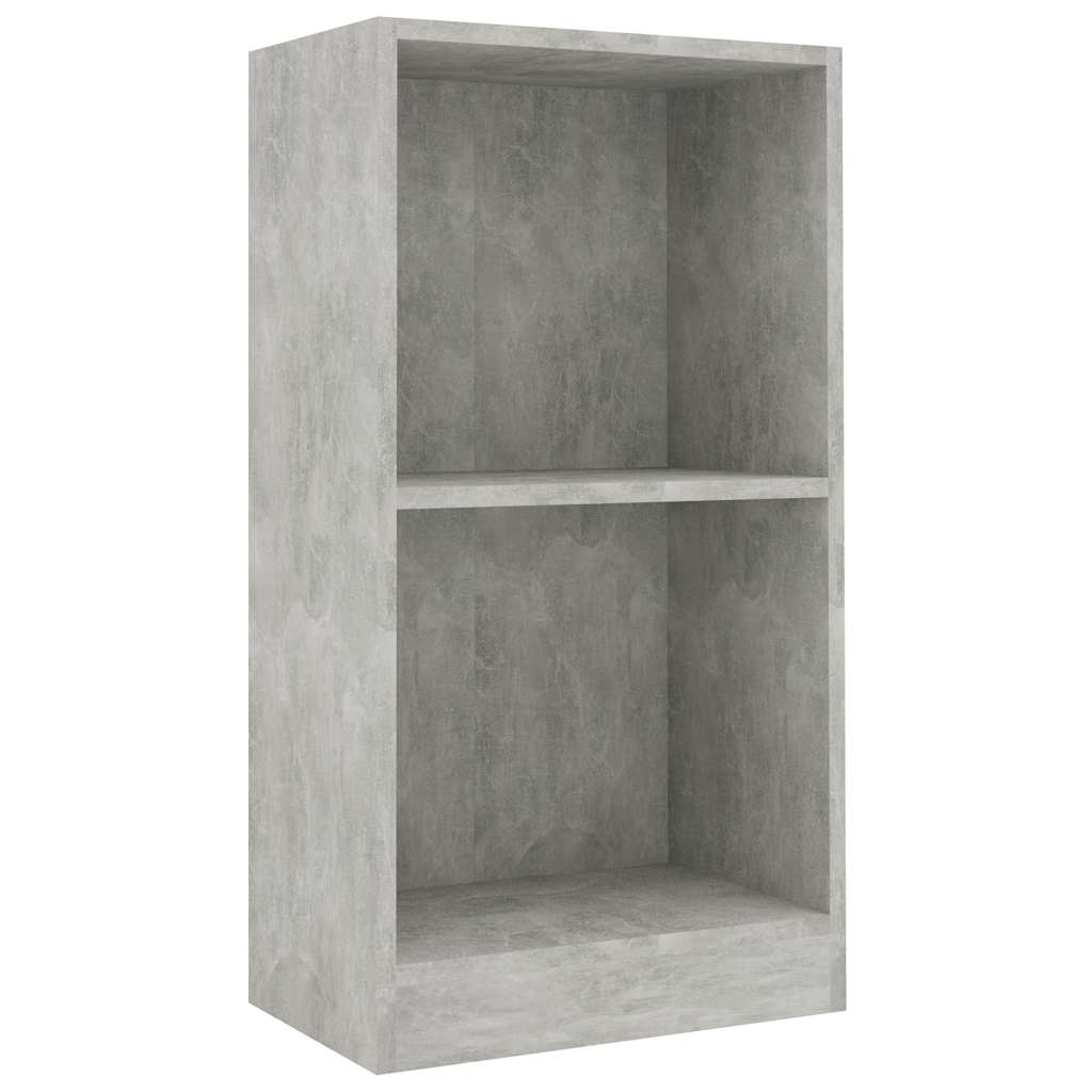 vidaXL Bibliotecă, gri beton, 40x24x75 cm, lemn prelucrat vidaXL Bibliotecă, gri beton, 40x24x75 cm, lemn prelucrat