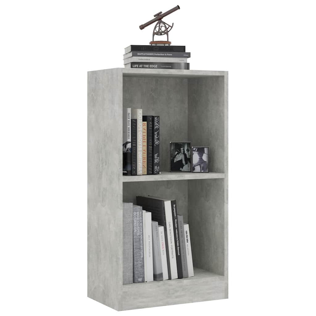 vidaXL Bibliotecă, gri beton, 40x24x75 cm, lemn prelucrat vidaXL Bibliotecă, gri beton, 40x24x75 cm, lemn prelucrat