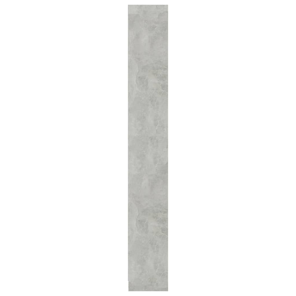 vidaXL Bibliotecă cu 5 rafturi, gri beton, 40x24x175 cm lemn prelucrat vidaXL Bibliotecă cu 5 rafturi, gri beton, 40x24x175 cm lemn prelucrat