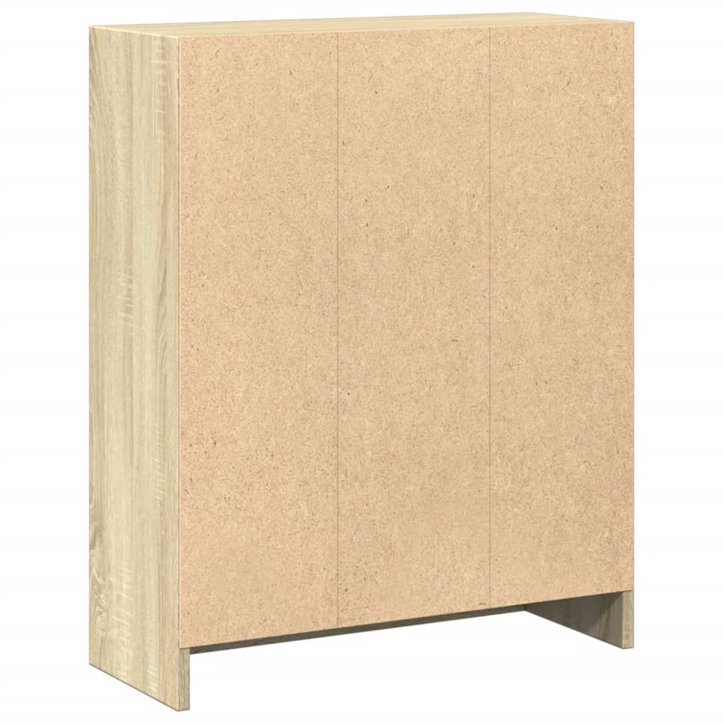 vidaXL Bibliotecă, stejar sonoma, 60x24x76 cm, lemn compozit vidaXL Bibliotecă, stejar sonoma, 60x24x76 cm, lemn compozit