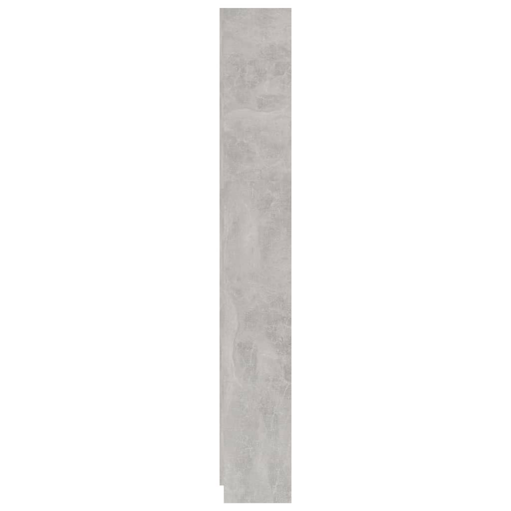 vidaXL Bibliotecă cu 5 rafturi, gri beton, 60x24x175 cm lemn prelucrat vidaXL Bibliotecă cu 5 rafturi, gri beton, 60x24x175 cm lemn prelucrat