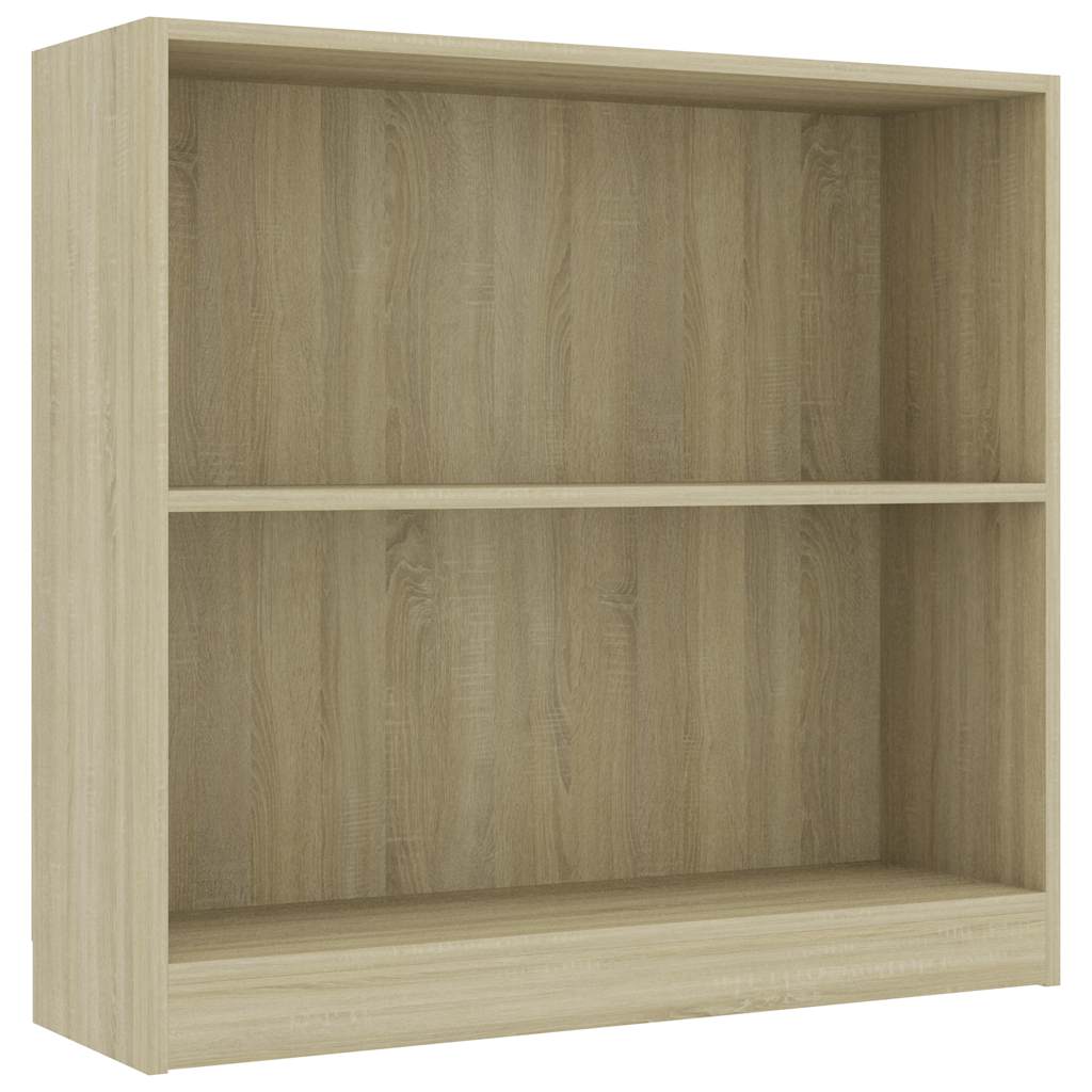 vidaXL Bibliotecă, stejar sonoma, 80x24x75 cm, lemn prelucrat vidaXL Bibliotecă, stejar sonoma, 80x24x75 cm, lemn prelucrat