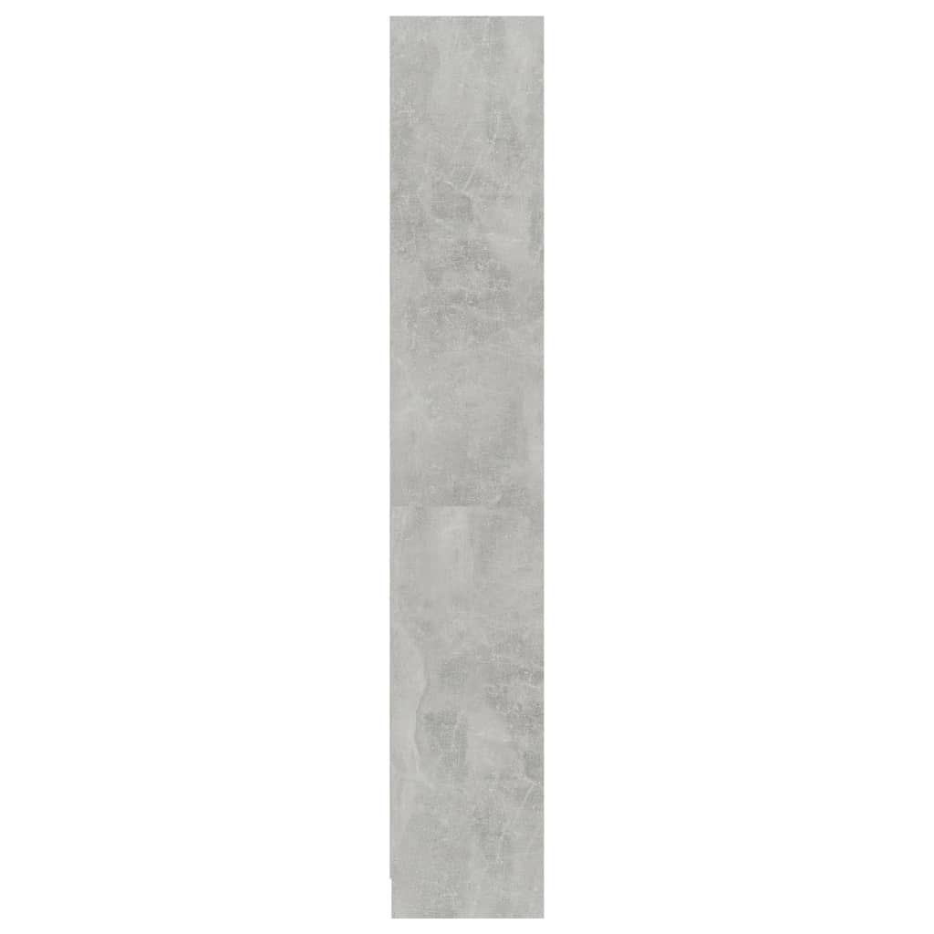 vidaXL Bibliotecă cu 4 rafturi gri beton, 80x24x142 cm, lemn prelucrat vidaXL Bibliotecă cu 4 rafturi gri beton, 80x24x142 cm, lemn prelucrat