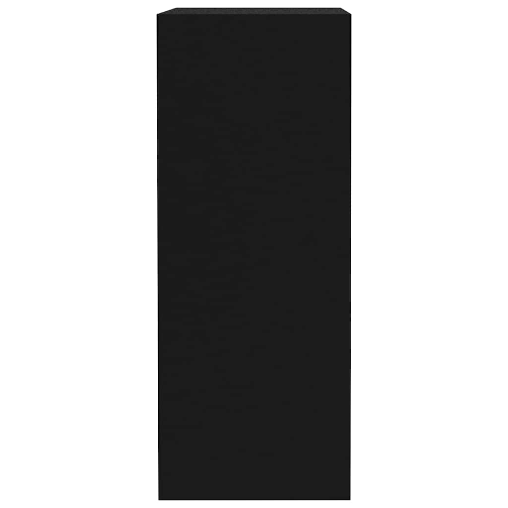 vidaXL Bibliotecă, negru, 40x30x76,5 cm, lemn prelucrat vidaXL Bibliotecă, negru, 40x30x76,5 cm, lemn prelucrat