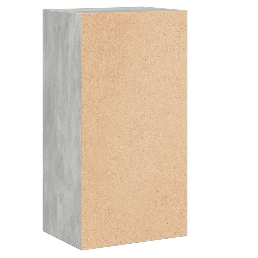 vidaXL Bibliotecă, 2 rafturi, gri beton, 40 x 30 x 76,5 cm, PAL vidaXL Bibliotecă, 2 rafturi, gri beton, 40 x 30 x 76,5 cm, PAL