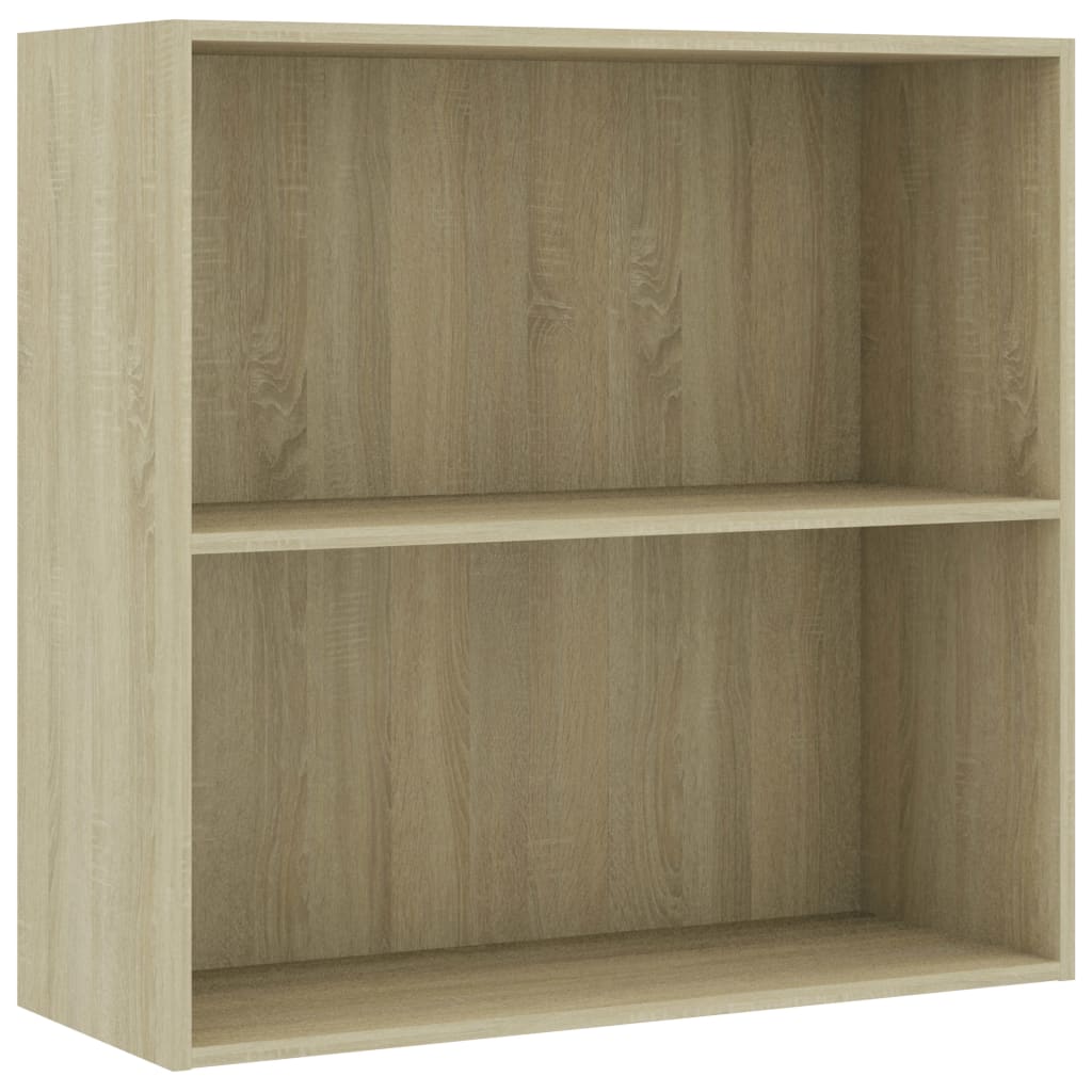 vidaXL Bibliotecă, stejar sonoma, 80x30x76,5 cm, lemn prelucrat vidaXL Bibliotecă, stejar sonoma, 80x30x76,5 cm, lemn prelucrat