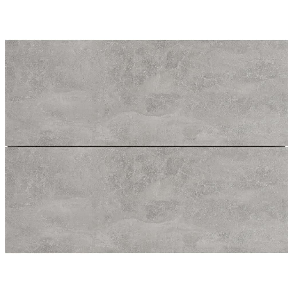 vidaXL Noptieră, gri beton, 40x30x30 cm, lemn prelucrat