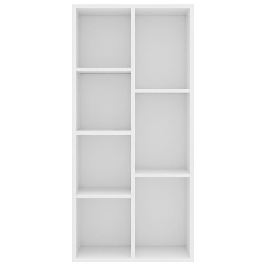 vidaXL Bibliotecă, alb, 50x25x106 cm, lemn prelucrat vidaXL Bibliotecă, alb, 50x25x106 cm, lemn prelucrat