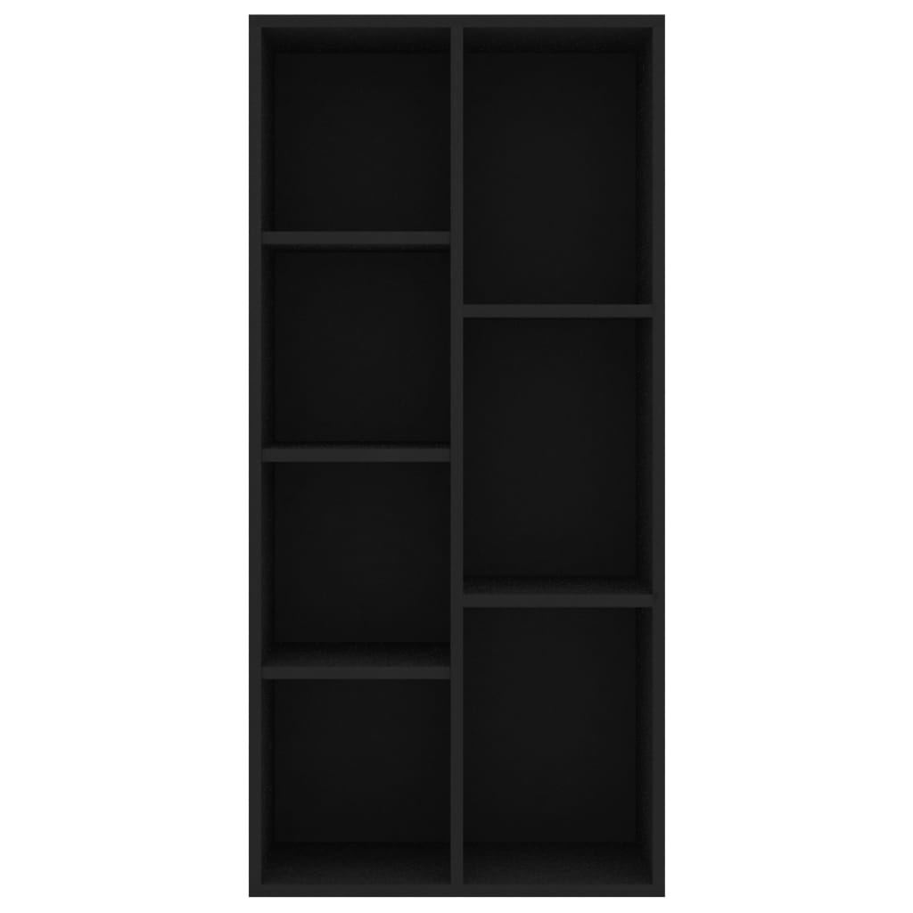 vidaXL Bibliotecă, negru, 50x25x106 cm, lemn prelucrat vidaXL Bibliotecă, negru, 50x25x106 cm, lemn prelucrat