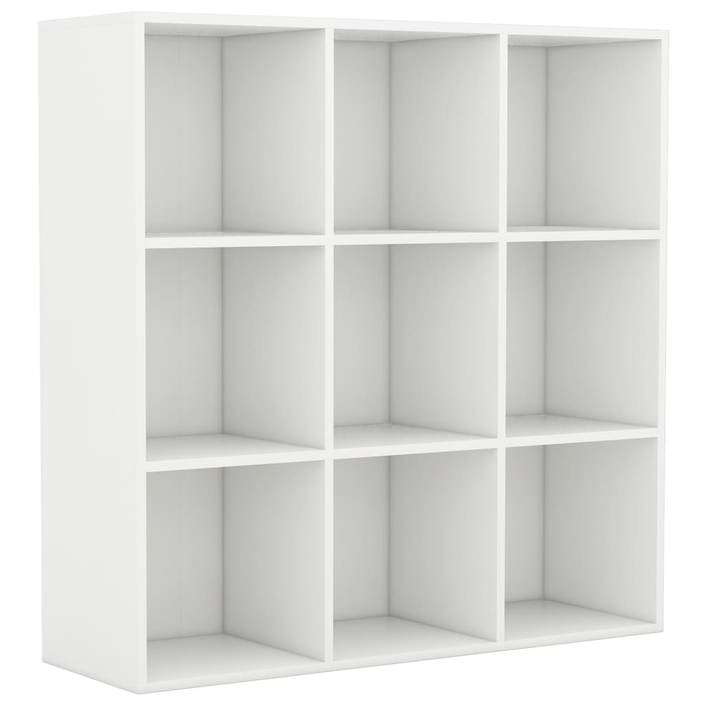 vidaXL Bibliotecă, alb, 98x29x97,5 cm, lemn prelucrat vidaXL Bibliotecă, alb, 98x29x97,5 cm, lemn prelucrat