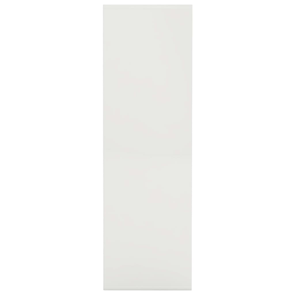vidaXL Bibliotecă, alb, 98x29x97,5 cm, lemn prelucrat vidaXL Bibliotecă, alb, 98x29x97,5 cm, lemn prelucrat