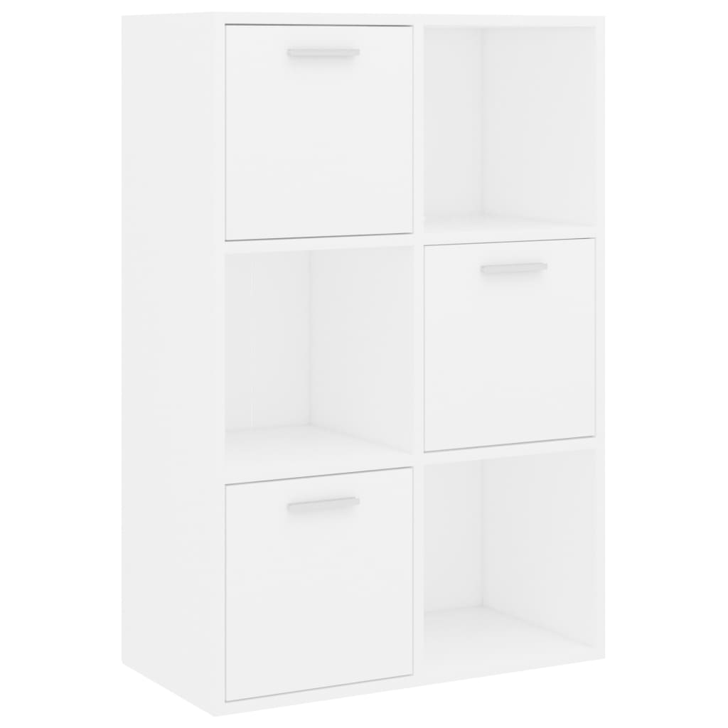 vidaXL Dulap de depozitare, alb, 60 x 29,5 x 90 cm, lemn prelucrat vidaXL Dulap de depozitare, alb, 60 x 29,5 x 90 cm, lemn prelucrat